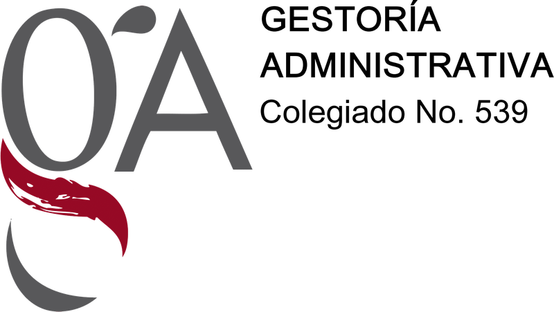 Gestoría Administrativa — Colegiado No. 539 official badge